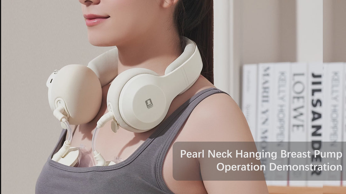 NECK HANGING BREAST PUMP (TYPE-C Rechargeable and without adapter)